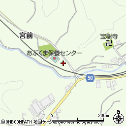 福島県田村市船引町要田宮前周辺の地図