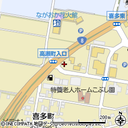 新潟県長岡市喜多町564周辺の地図