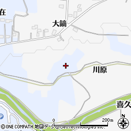 福島県郡山市喜久田町堀之内姫宮周辺の地図