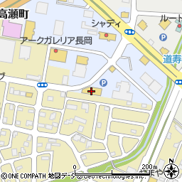 パレード（Ｐａｒａｄｅ）　長岡アークガレリア店周辺の地図