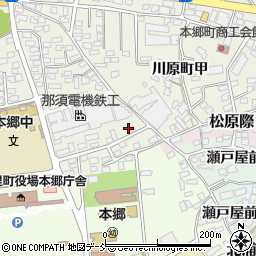 那須電機鉄工株式会社　会津工場周辺の地図