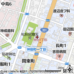 徳橋メリヤス店周辺の地図