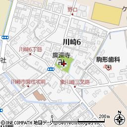 廣深寺周辺の地図