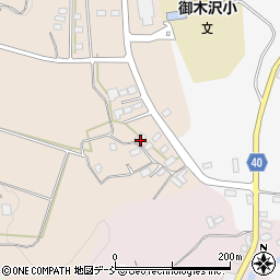 福島県田村郡三春町深田和134-1周辺の地図