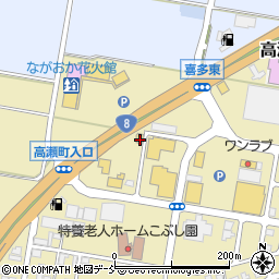 新潟県長岡市喜多町657周辺の地図