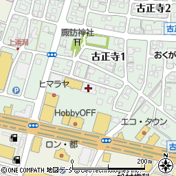 オフハウス　アウトドア＆スポーツ長岡古正寺西店周辺の地図
