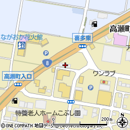 新潟県長岡市喜多町715周辺の地図