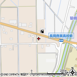 ローソン長岡川崎東店周辺の地図