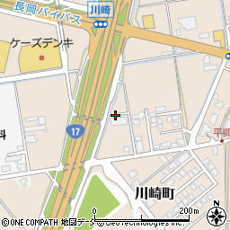 新潟県長岡市川崎町1464-3周辺の地図