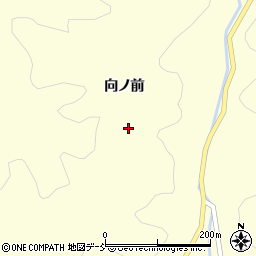 福島県田村市常葉町久保高屋敷周辺の地図