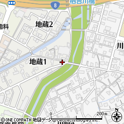 新潟県長岡市地蔵1丁目6-64周辺の地図