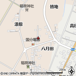 福島県大沼郡会津美里町永井野八月田1485-4周辺の地図