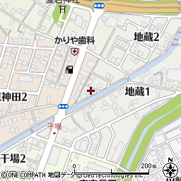 新潟県長岡市地蔵2丁目1周辺の地図