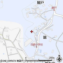 福島県田村市船引町石森舘31周辺の地図