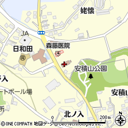 福島県県中流域下水道建設事務所周辺の地図