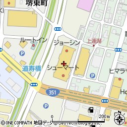 長岡マーケットモール周辺の地図
