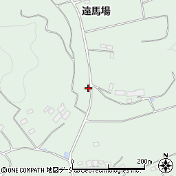 福島県田村市船引町笹山遠馬場周辺の地図
