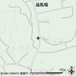 福島県田村市船引町笹山（遠馬場）周辺の地図