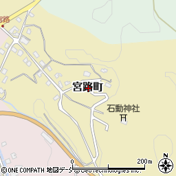 新潟県長岡市宮路町周辺の地図