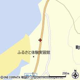 石川県輪島市町野町（曽々木サ）周辺の地図