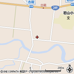 石川県珠洲市若山町中田16周辺の地図