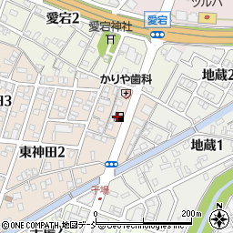 コスモカザマ東神田ＳＳ周辺の地図
