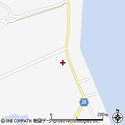 石川県珠洲市三崎町小泊ト周辺の地図