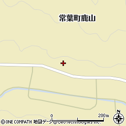 福島県田村市常葉町鹿山長平周辺の地図