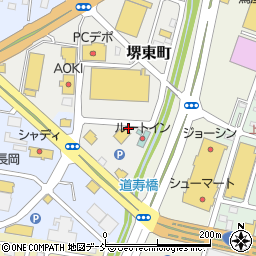 新潟県長岡市堺東町87周辺の地図