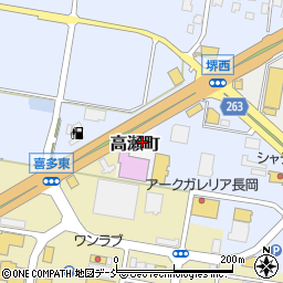 新潟県長岡市高瀬町894周辺の地図