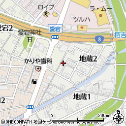 新潟県長岡市地蔵2丁目4-5周辺の地図