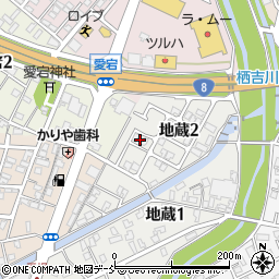 新潟県長岡市地蔵2丁目4-3周辺の地図