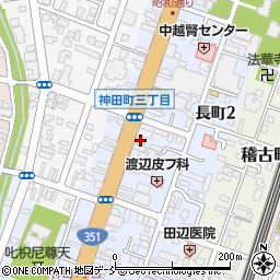 松屋菓子店周辺の地図