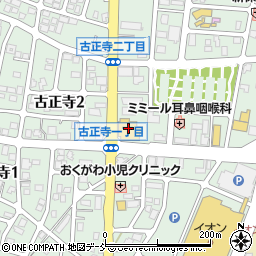 新潟トヨペット長岡古正寺店周辺の地図