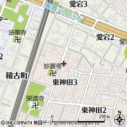 株式会社中央設計技術研究所　長岡事務所周辺の地図