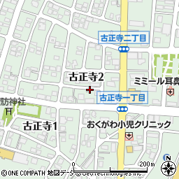 新潟県長岡市古正寺周辺の地図