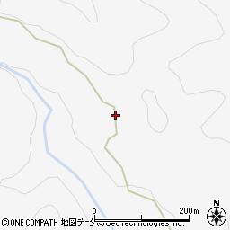 福島県大沼郡金山町本名木戸場周辺の地図