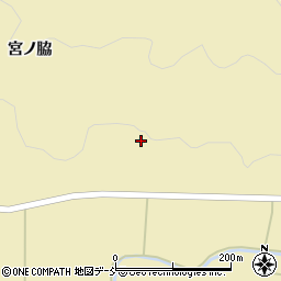福島県田村市常葉町鹿山（新屋敷）周辺の地図