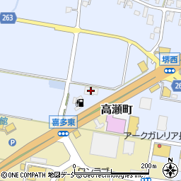 ＪＡ越後ながおか長岡堺車輌センター周辺の地図