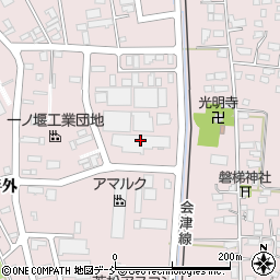 会津パッケージ周辺の地図
