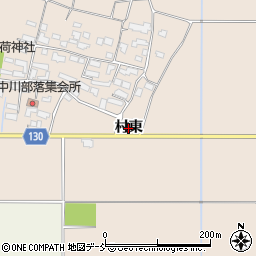 福島県大沼郡会津美里町下堀村東周辺の地図