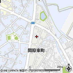 新潟県長岡市関原東町周辺の地図