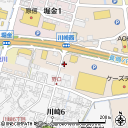新潟県長岡市川崎町1284周辺の地図