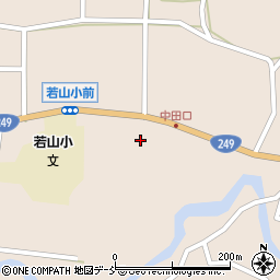 石川県珠洲市若山町古蔵卯周辺の地図