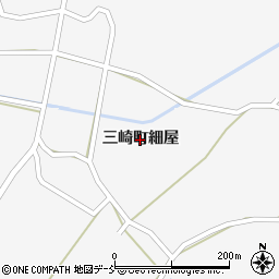 石川県珠洲市三崎町（細屋）周辺の地図