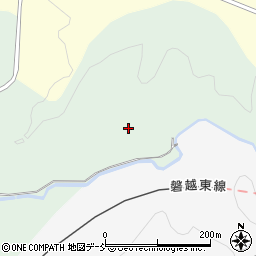 福島県田村郡三春町御祭堂平周辺の地図