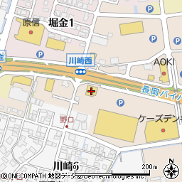 ドコモショップ長岡川崎店周辺の地図