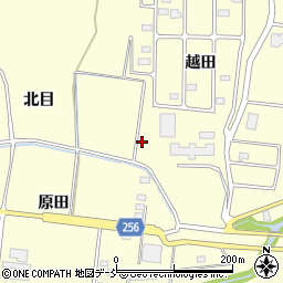 福島県双葉町（双葉郡）長塚（北目）周辺の地図