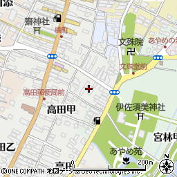 生江食堂周辺の地図