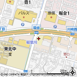 新潟トヨペット株式会社　サービスフロント周辺の地図
